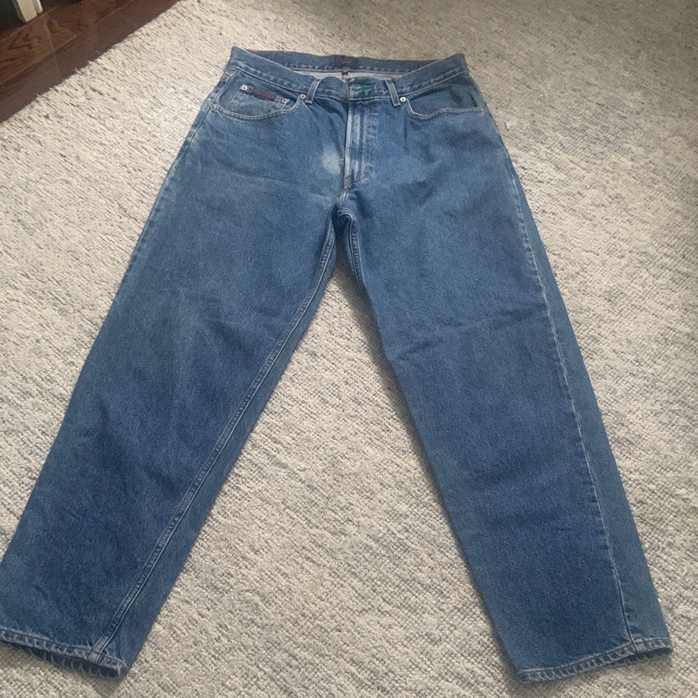 Tommy Hilfiger Men's Blue Straight Jeans